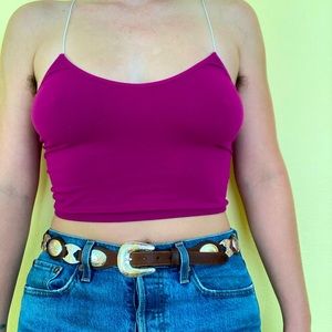 Skinny strap seamless brami